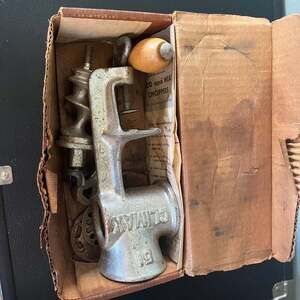 Vintage Climax No. 51 Cast Iron Meat Grinder